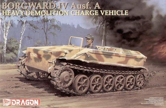 Dragon 6101 1:35 Borgward IV Ausf.A Heavy Demolition Charge Vehicle