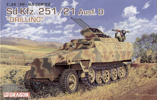 Dragon 6217 1:35 German Sd.Kfz.251/21 Ausf.D 'Drilling'