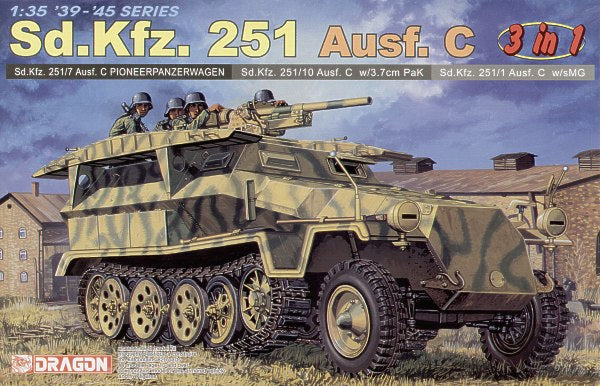 Dragon 6224 1:35 Sd.Kfz.251 Ausf.C (3 in 1)