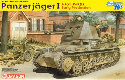 Dragon 6258 1:35 Panzerjager I 4.7cm Early Production Smart Kit