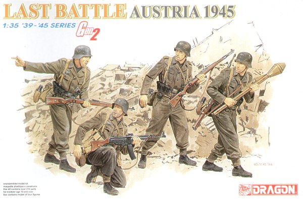 Dragon 6278 1:35 German soldiers, Last Battle (Austria 1945)