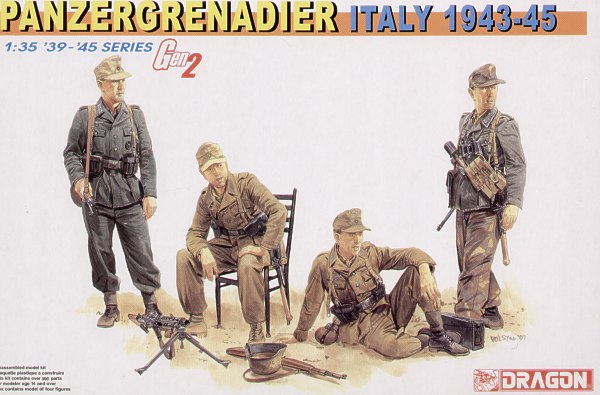 Dragon 6348 1:35 Panzergrenadier Italy 1943-45