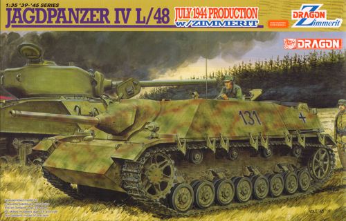 Dragon 6369 1:35 Jagdpanzer IV L/48 July 1944 Production with Zimmerit