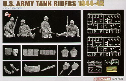 Dragon 6378 1:35 U.S. Army Tank Riders 1944-45