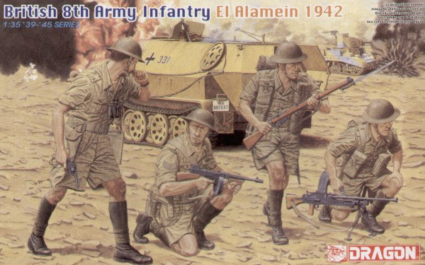 Dragon 6390 1:35 8th Army El Alamein 1942 British (WWII)