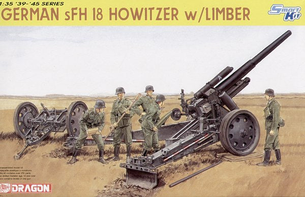 Dragon 6392 1:35 German sFH 18 Howitzer with Limber