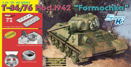 Dragon 6401 1:35 Soviet T-34/76 Mod.1942 'Formochka'