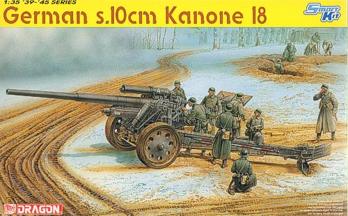 Dragon 6411 1:35 German 10cm Kanone 18