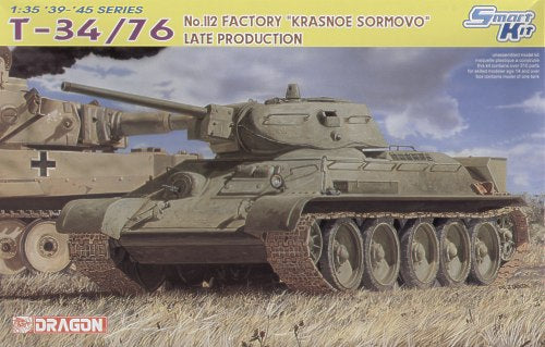 Dragon 6479 1:35 Soviet T-34/76 No.112 Factory 'Krasone Sormovo' Late Production