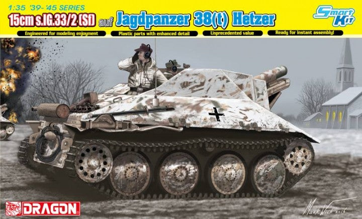 Dragon 6489 1:35 15cm s.IG.33/2 (Sf) auf Jagdpanzer 38(t) Hetzer