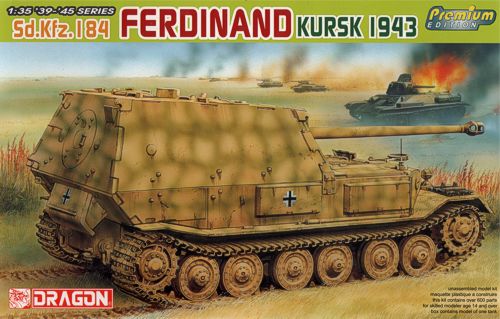 Dragon 6495 1:35 Sd.Kfz.184 'Ferdinand' Tiger Kursk 1943