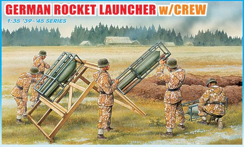 Dragon 6509 1:35 German Rocket Launcher with Crew