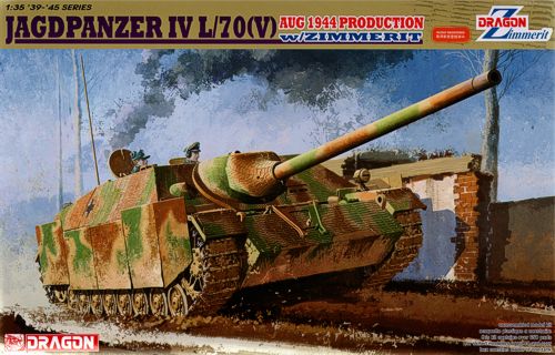 Dragon 6589 1:35 Jagdpanzer IV L/70 (V) Aug 1944 Production with Zimmerit