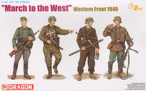Dragon 6703 1:35 'March To The West' Western front 1940