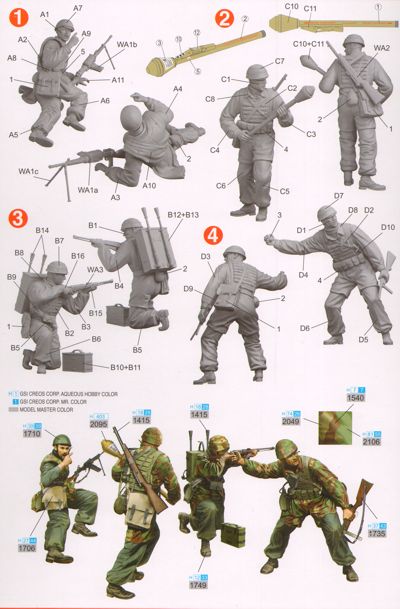 Dragon 6741 1:35 Italian Paratroopers Anzio 1944 (WWII)