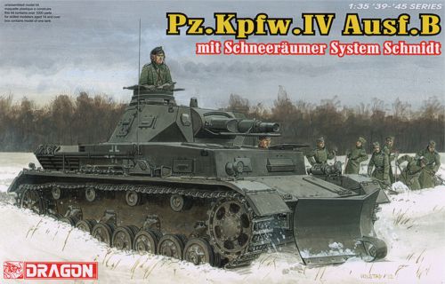 Dragon 6764 1:35 Pz.Kpfw.IV Ausf.B with Schneeraumer System Schmidt