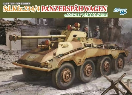 Dragon 6836 1:35 Sd.Kfz.234/4 Panzerspahwagenwith Night Vision Falke