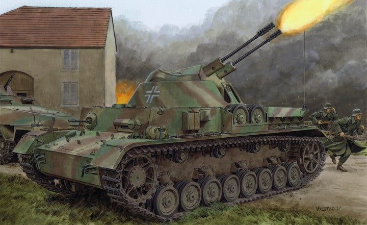 Dragon 6889 1:35 Flakpanzer IV (3cm) Kugelblitz