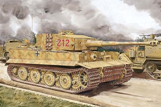 Dragon 6947 1:35 Pz.Kpfw.VI Ausf.E Tiger I Late Production w/Zimmerit (Normandy 1944)