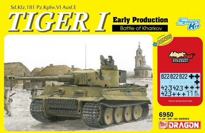 Dragon 6950 1:35 Pz.Kpfw.VI Ausf.E Tiger I Early Production Battle of Kharkov