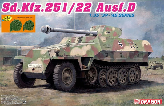 Dragon 6963 1:35 Sd.Kfz.251/22 with 7.5cm PaK 40