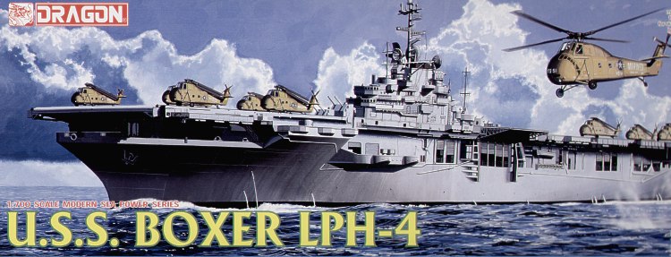 Dragon 7070 1:700 USS Boxer LPH-4