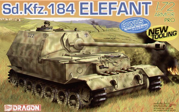 Dragon 7253 1:72 Sd.Kfz.184 'Elefant'