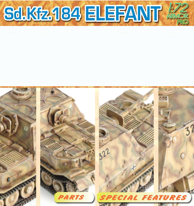 Dragon 7253 1:72 Sd.Kfz.184 'Elefant'