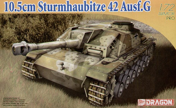 Dragon 7284 1:72 10.5cm Sturmhaubitze 42 Ausf. G