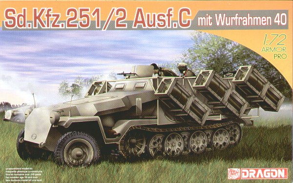 Dragon 7306 1:72 Sd.Kfz.251/2 Ausf.C mit Wurfrahmen 40