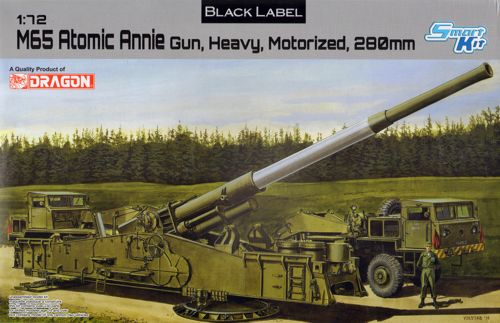 Dragon 7484 1:72 M65 Atomic Annie Gun