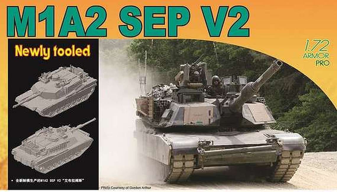 Dragon 7615 1:72 M1A2 Abrams SEP V2