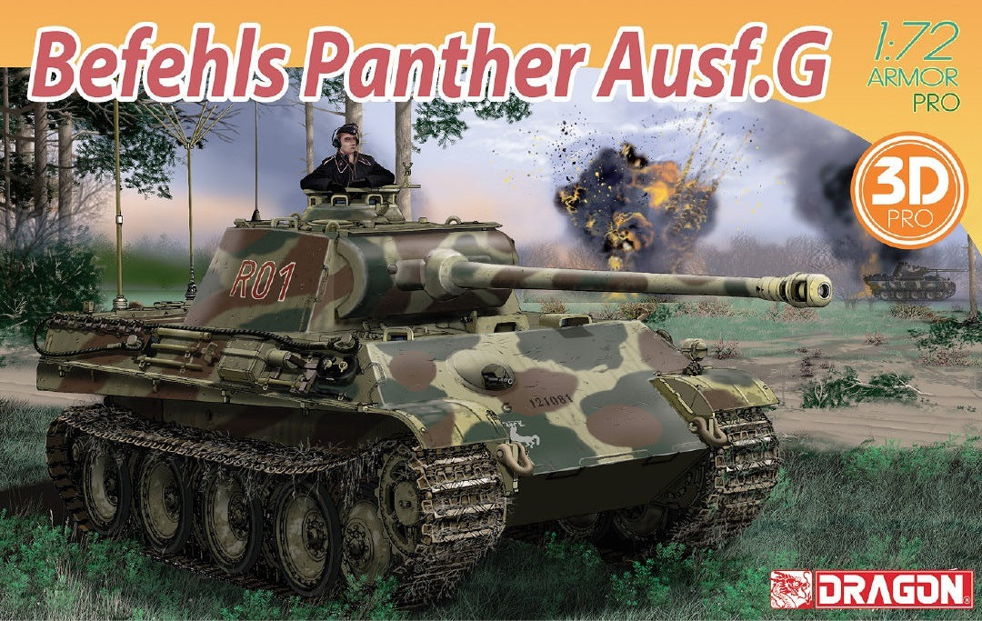 Dragon 7698 1:72 Pz.Kpfw.V Ausf.G Panther Befehls