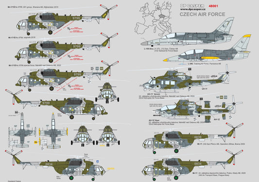 DP Casper 48001 1:48 Czech Air Force