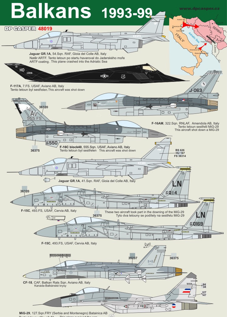 DP Casper. DPC48019 1:48 Balkans 1993-99