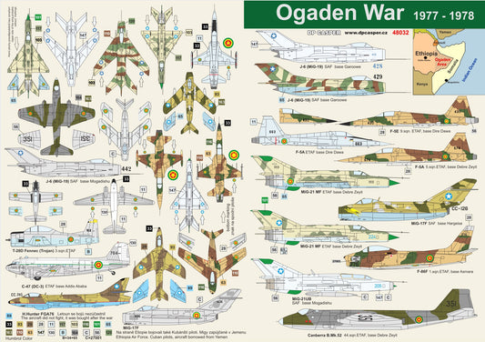 DP Casper. DPC48032 1:48 Ogaden War in Ethiopia 1977-78 with Somalia