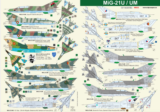 DP Casper. 48033 1:48 Mikoyan MiG-21UM