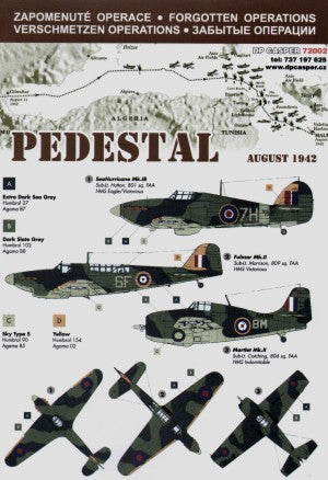 DP Casper. 72002 1:72 FORGOTTEN OPERATIONS; Operation Pedestal, Malta Convoy.