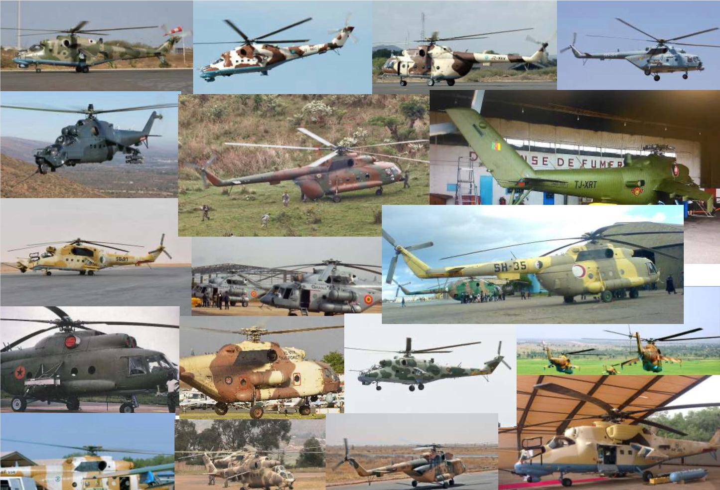 DP Casper 72030 1:72 Mil Helicopters In Africa