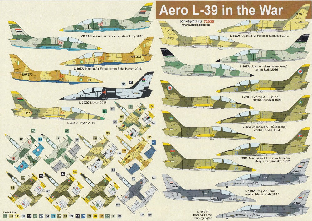 DP Casper 72035 1:72 Aero L-39 in the War