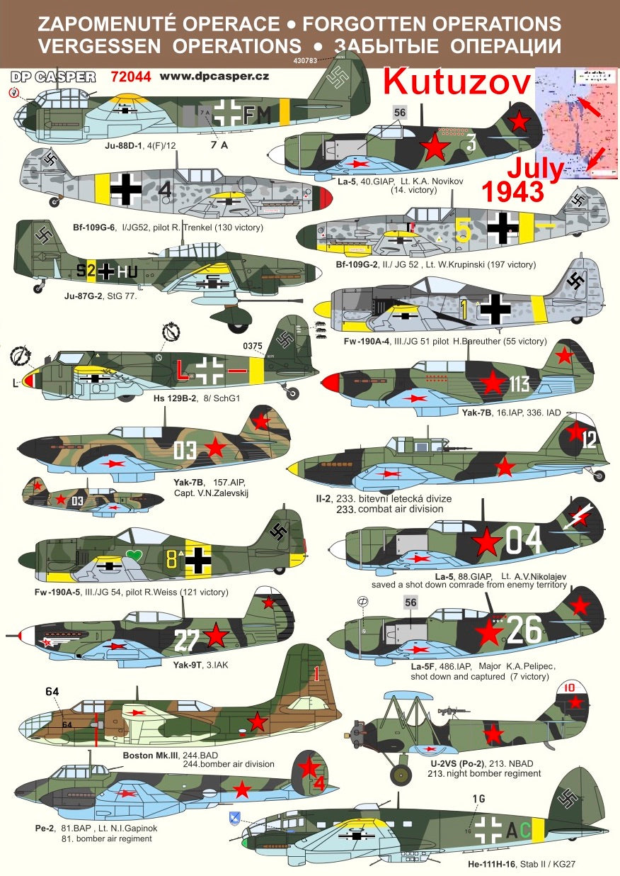 DP Casper. 72044 1:72 Forgotten Operations; Operation Kutuzov. Germany
