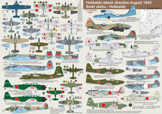 DP Casper 72055 1:72 Hokkaido Attack Direction - August 1945