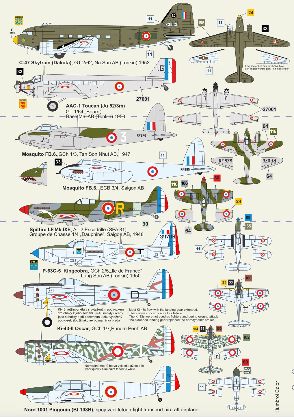 DP Casper. 72058 1:72 French Indochina 1946-54 (2 sheets)
