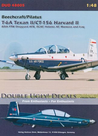 Double Ugly D48005 1:48 Beechcraft T-6 Texan II /CT-152 Harvard II Decals