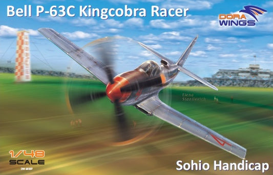 Dora Wings 48007 1:48 Bell P-63A Kingcobra Racer (Sohio Handicap)