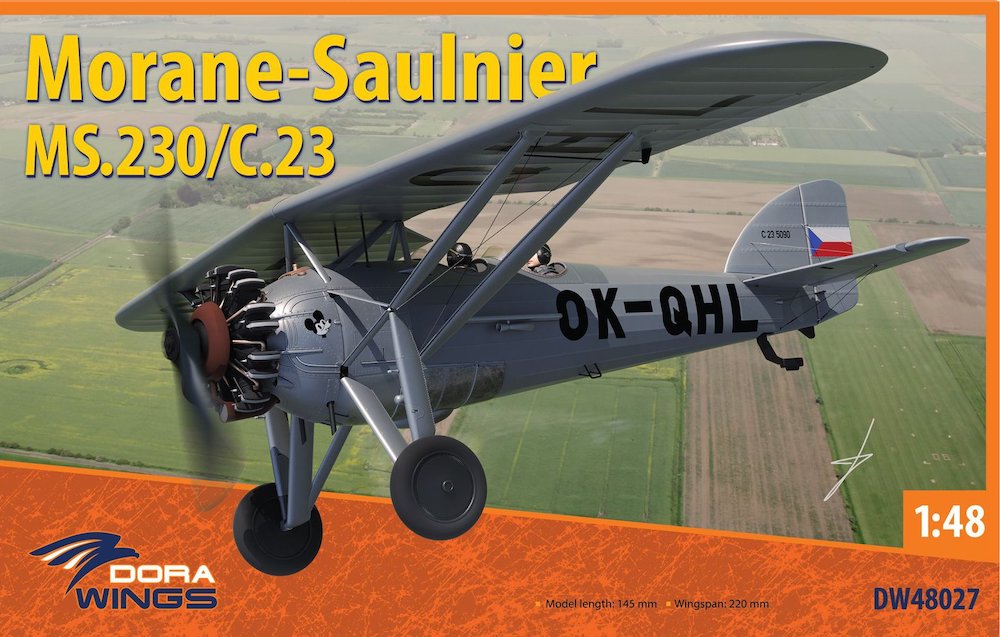 Dora Wings 48027 1:48 Morane-Saulnier MS.230