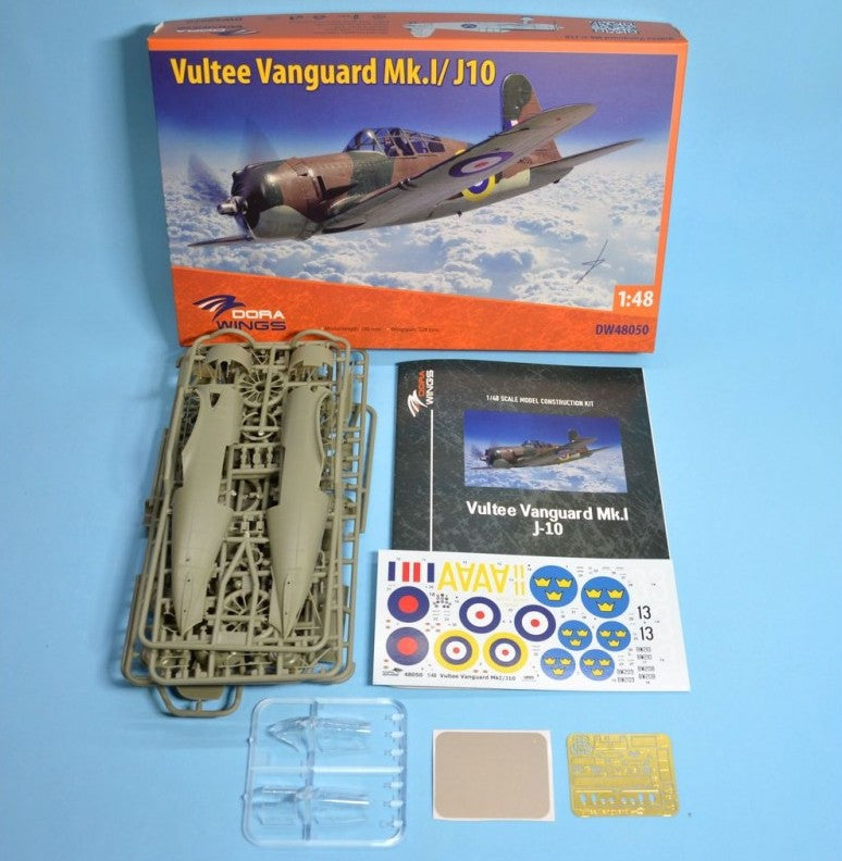 Dora Wings 48050 1:48 Vultee Vanguard Mk.I/J10 RAF and Sweden