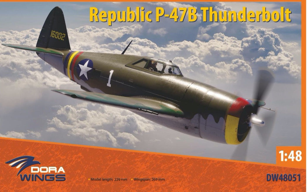 Dora Wings DW48051 1:48 Republic P-47B Thunderbolt