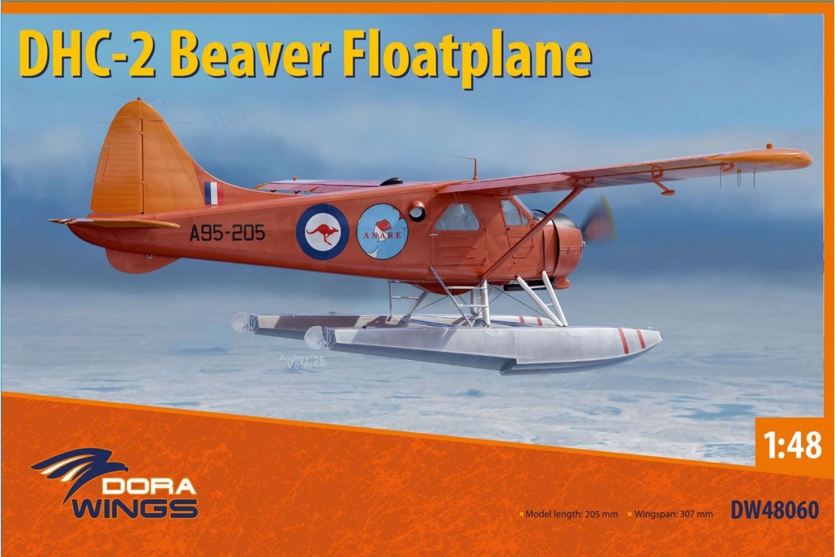 Dora Wings DW48060 1:48 de_Havilland_Canada DHC-2 Beaver Float Plane