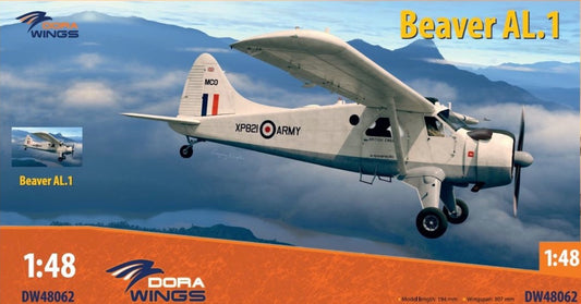 Dora Wings DW48062 1:48 Beaver AL.1